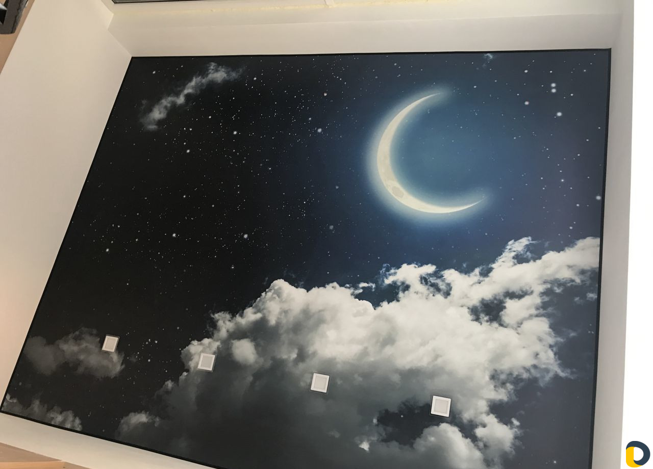 Фабрика натяжные потолки-линии световые-подсветки