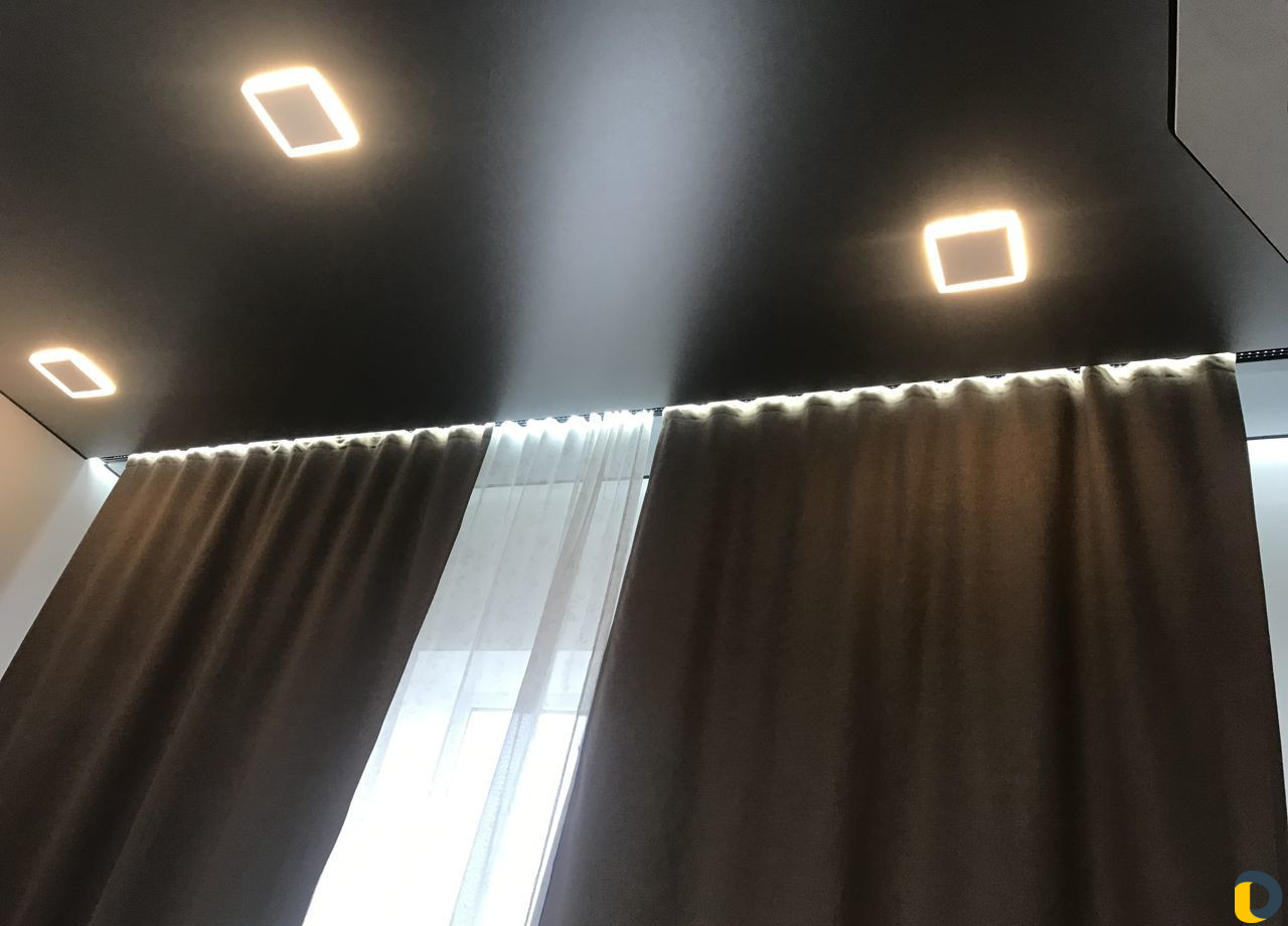 Фабрика натяжные потолки-линии световые-подсветки