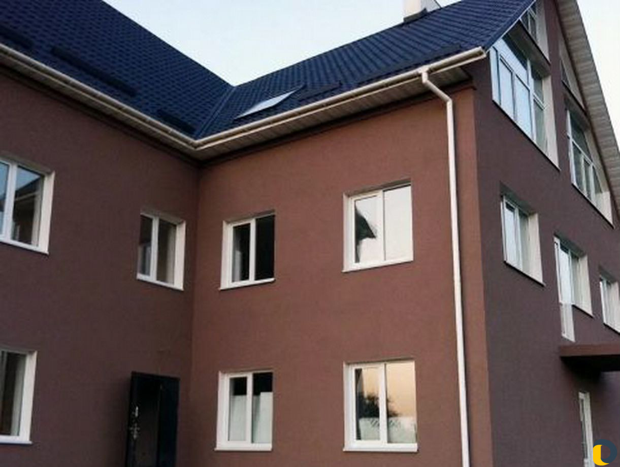 Фасадные работы. Штукатурка короед