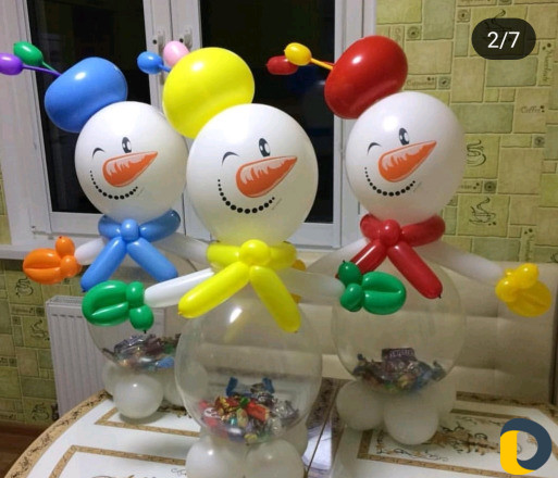 Фигуры из шаров в Махачкале
