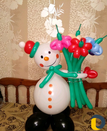 Фигуры из шаров в Махачкале