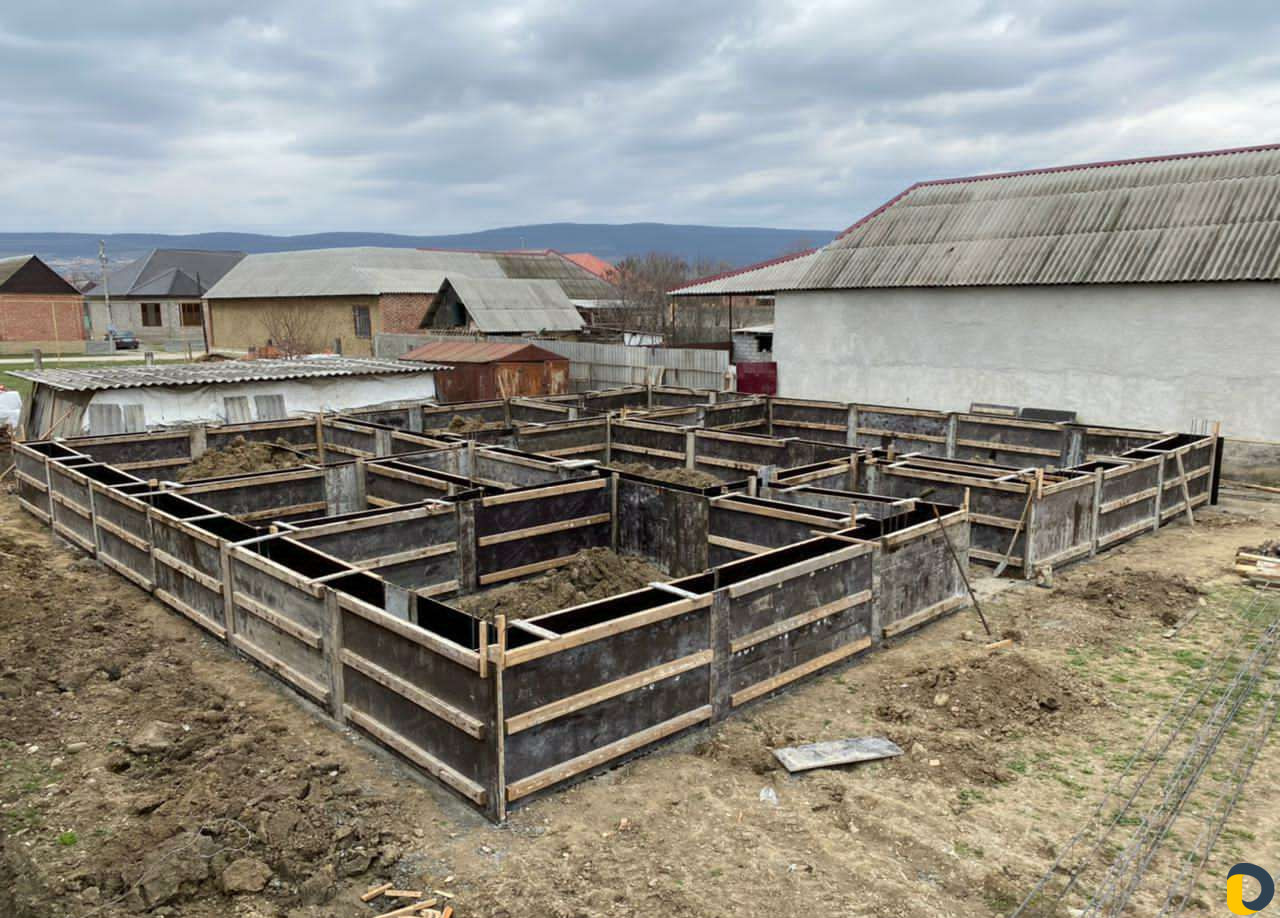 Фундамент лестница