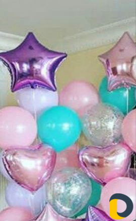 Гелиевые шары круглосуточно от 30р