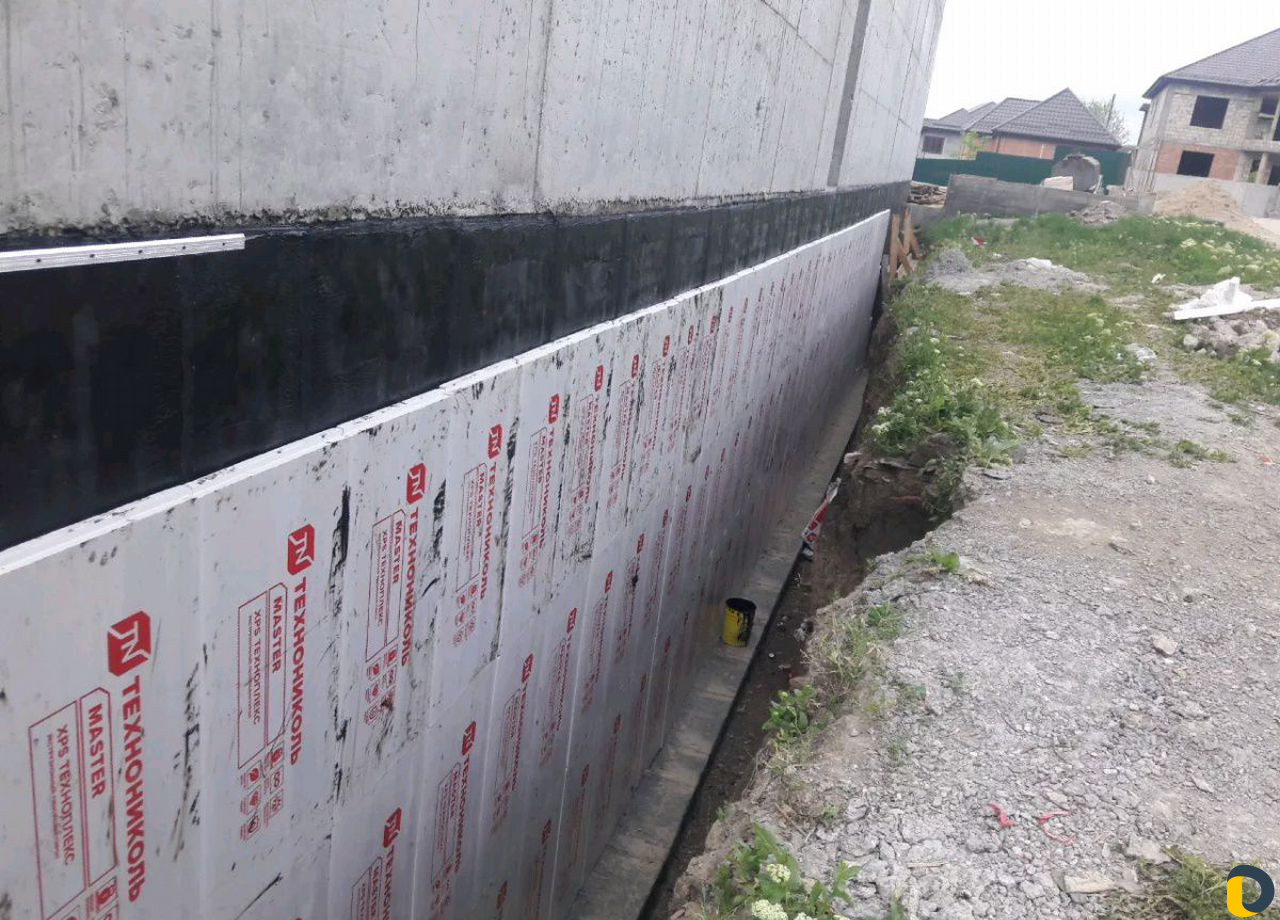 Гидроизоляция и теплоизоляция фундаментов и цокаль