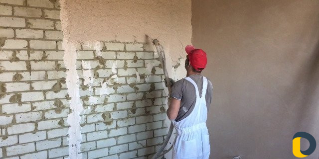 Гипсовая штукатурка машинного нанесения