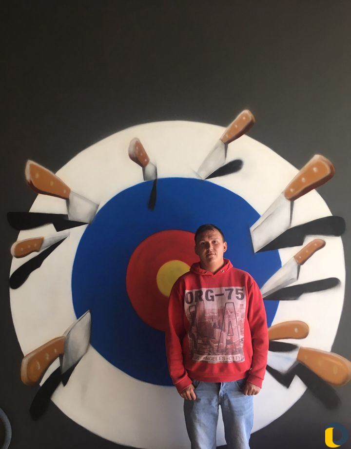 Граффити. Художественная роспись. Монументальная ж