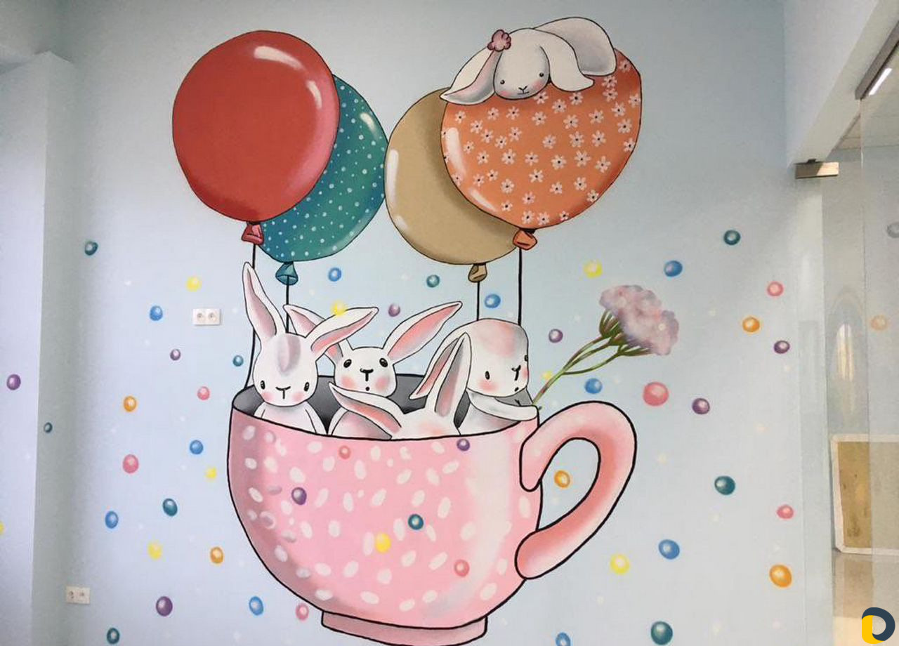 Граффити. Художественная роспись. Монументальная ж