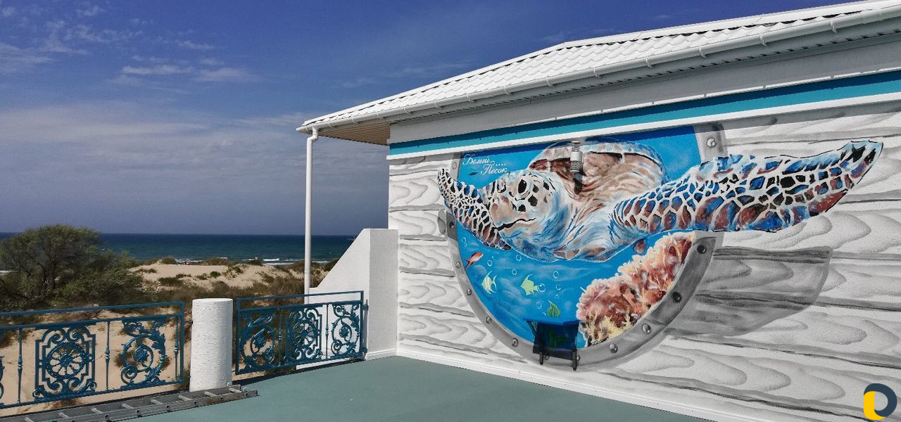 Граффити. Художественная роспись. Монументальная ж