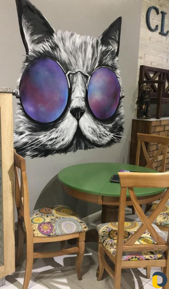 Граффити. Художественная роспись. Монументальная ж