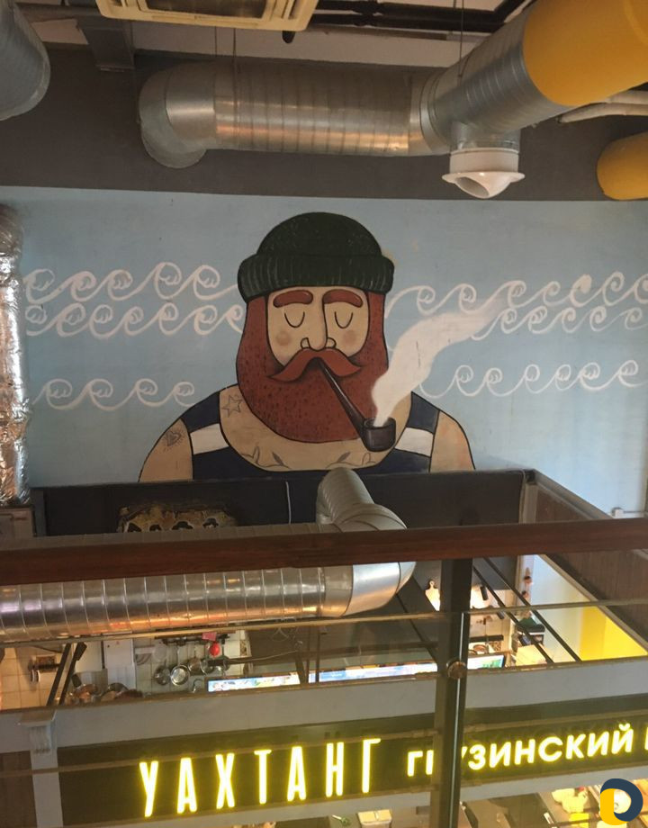 Граффити. Художественная роспись. Монументальная ж