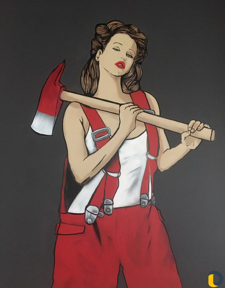 Граффити. Художественная роспись. Монументальная ж