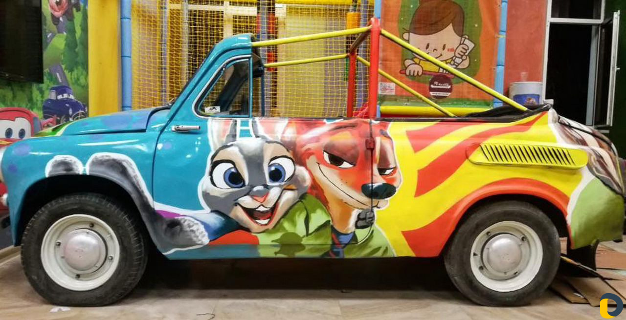 Граффити. Художественная роспись. Монументальная ж