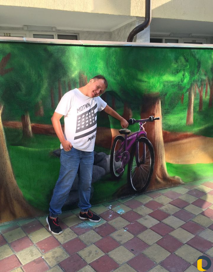 Граффити. Художественная роспись. Монументальная ж