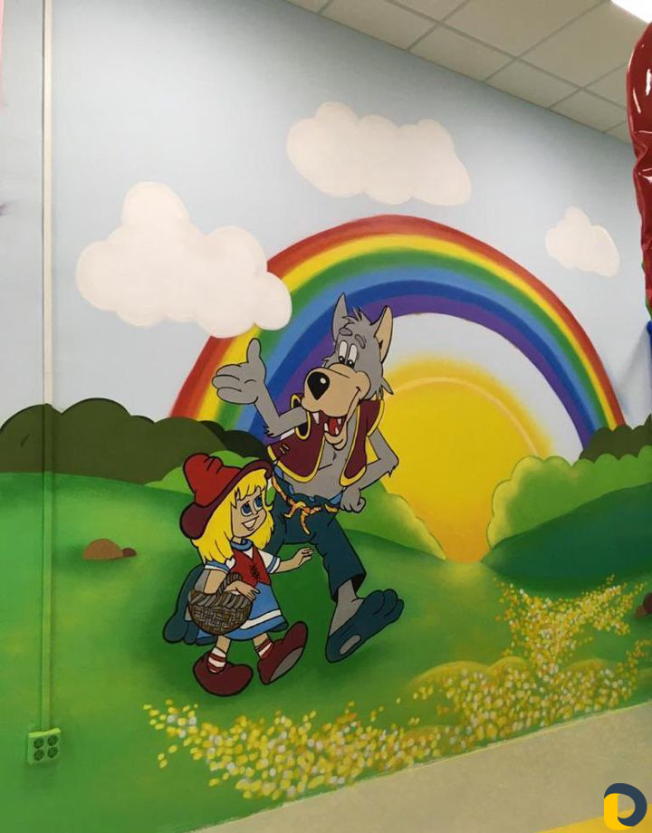 Граффити. Художественная роспись. Монументальная ж