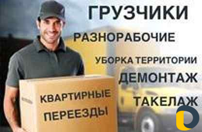 Грузчики Разнарабочие 2 в 1