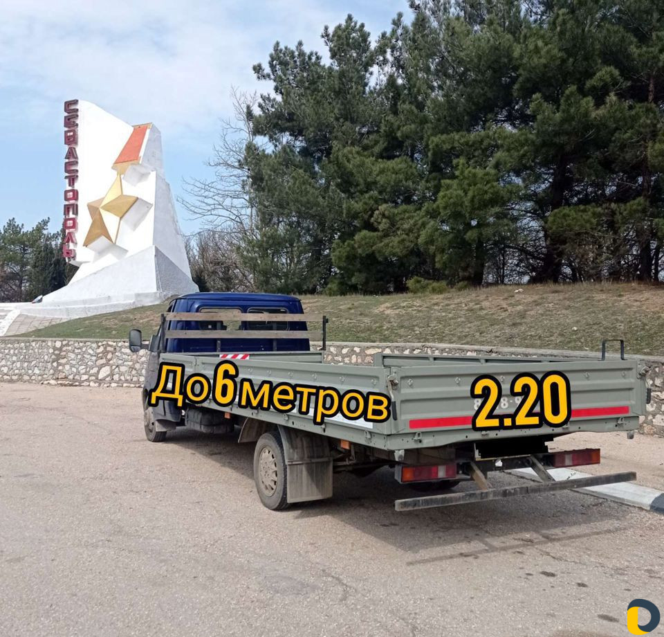 Грузоперевозки Газель открытая/бортовая до 6 метро