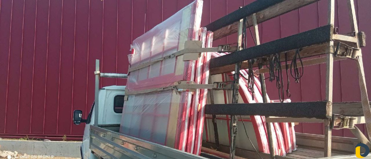 Грузоперевозки газель с пирамидой,Доставка пвх,Алю