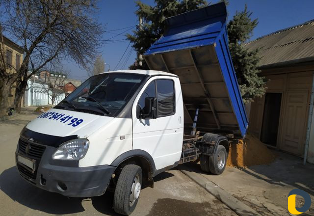 Грузоперевозки газель самосвал газ 53