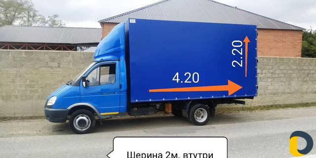 Грузоперевозки Газель