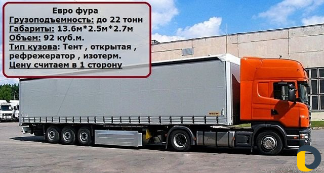 Грузоперевозки межгород
