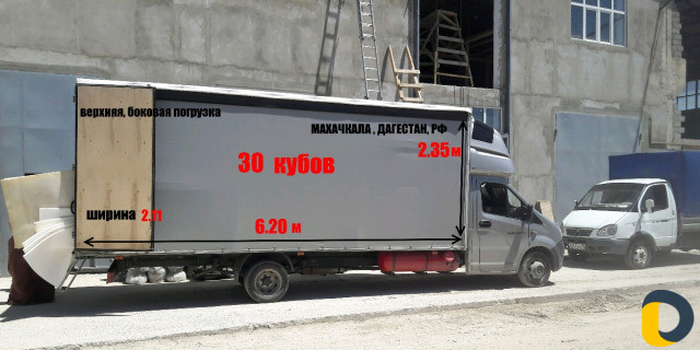 Грузоперевозки. Переезды. Газель 6 метров до 2.5 т