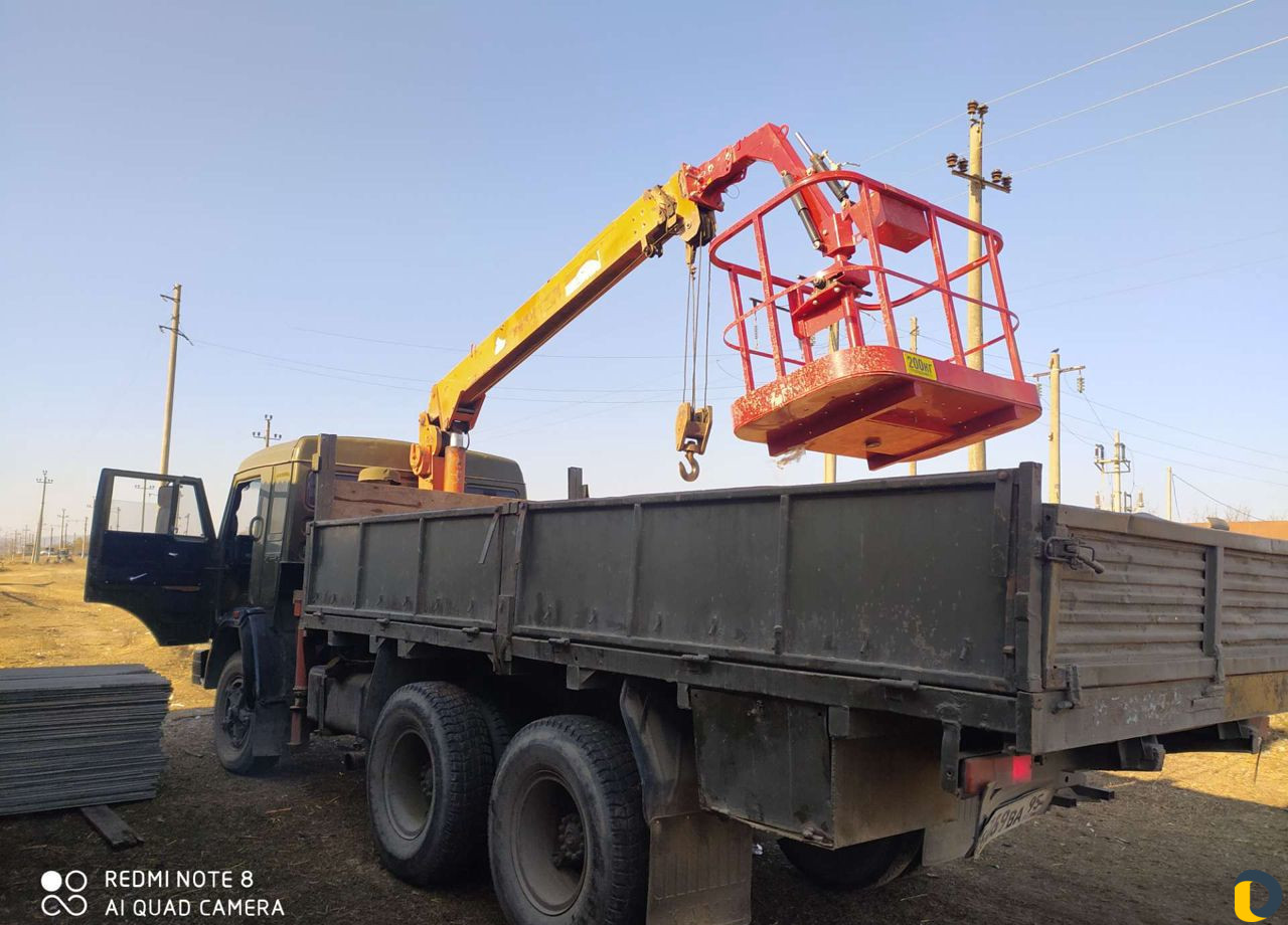 Грузоперевозки услуги Манипулятор автовышка корзин