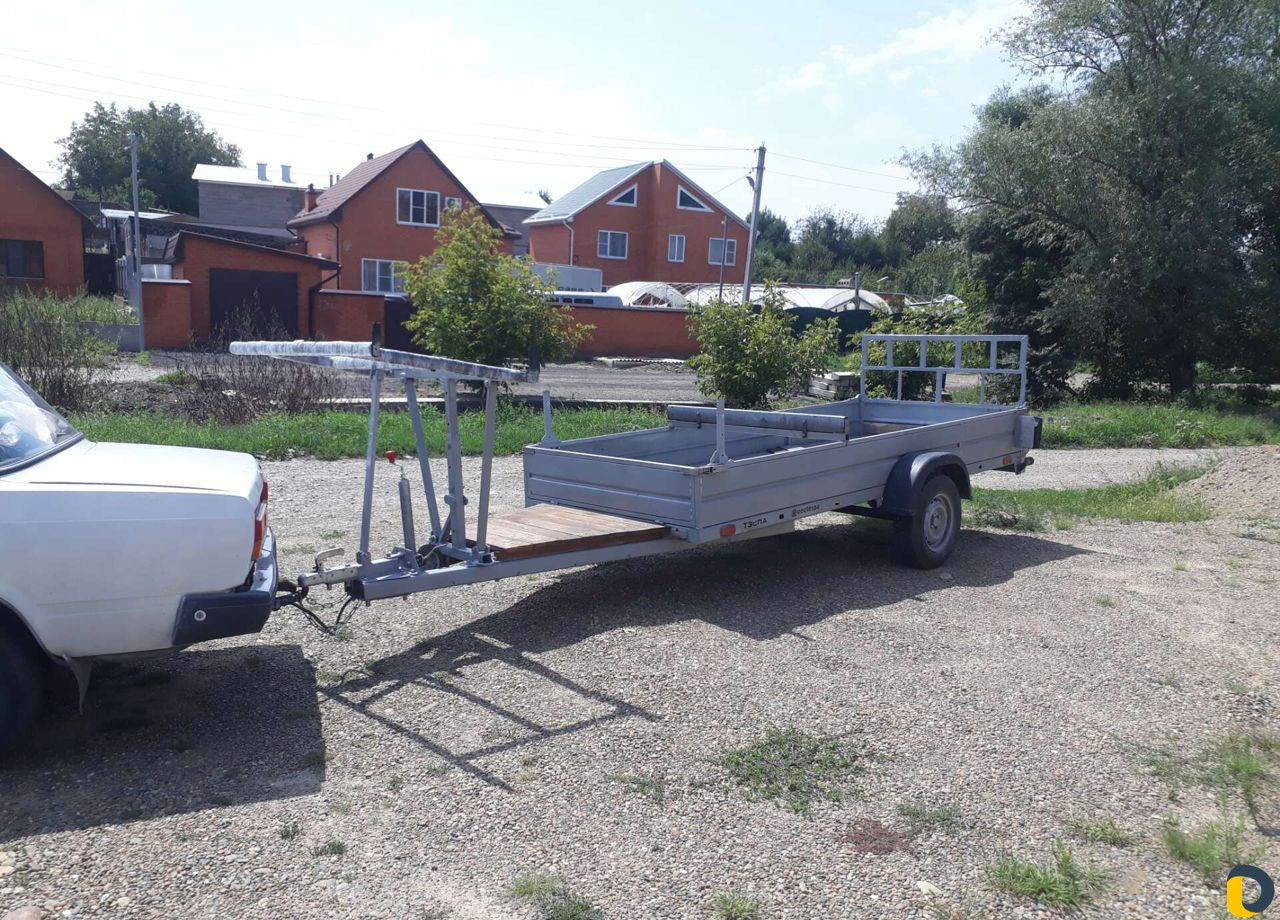 Грузоперевозки здесь. Прицеп длиннобазный