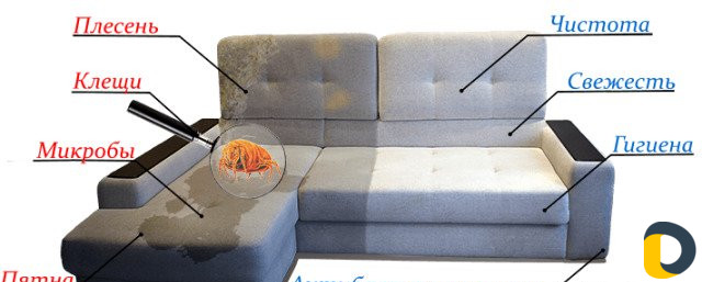 Химчистка мягкой мебели и авто