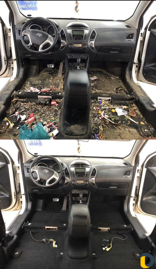 Химчистка салона автомобиля