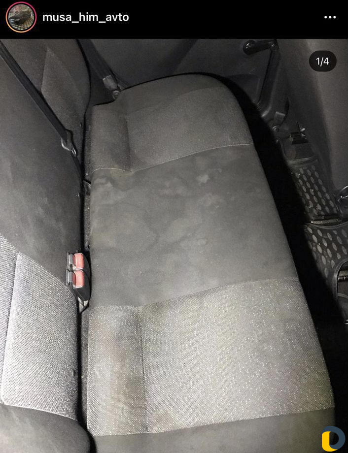 Химчистка салона автомобиля