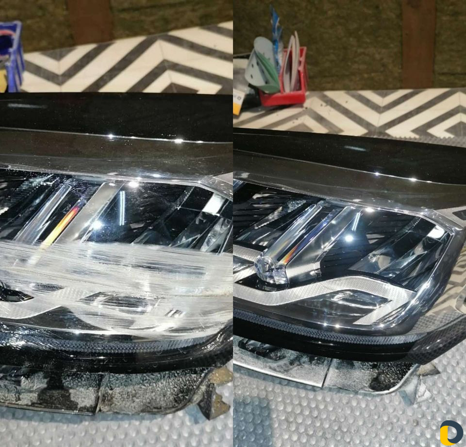 Химическая полировка фар