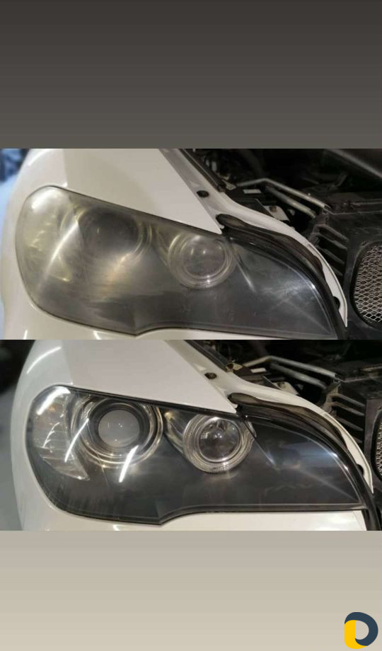 Химическая полировка фар