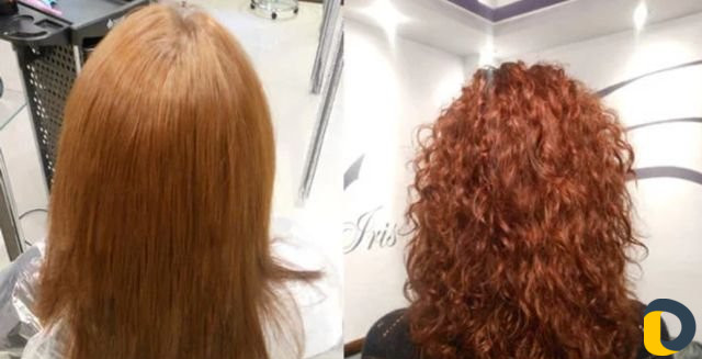 Химическая завивка волос