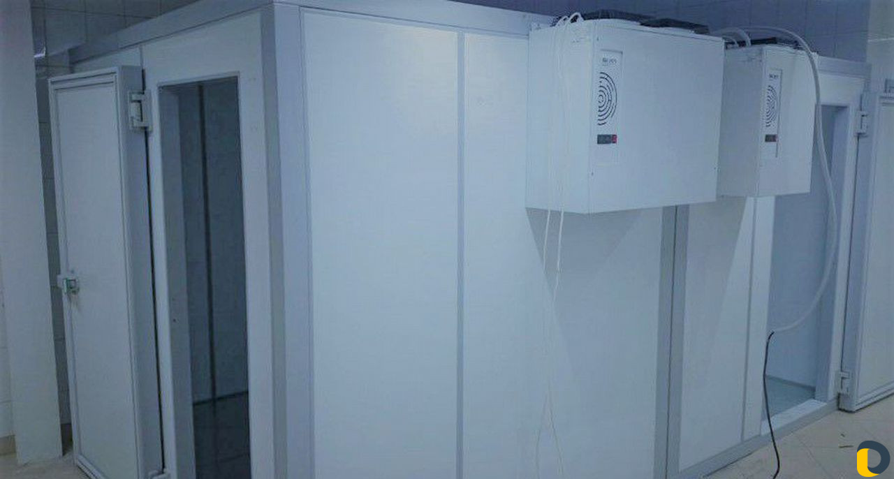 Холодильная камера шоковой под ключ монтаж