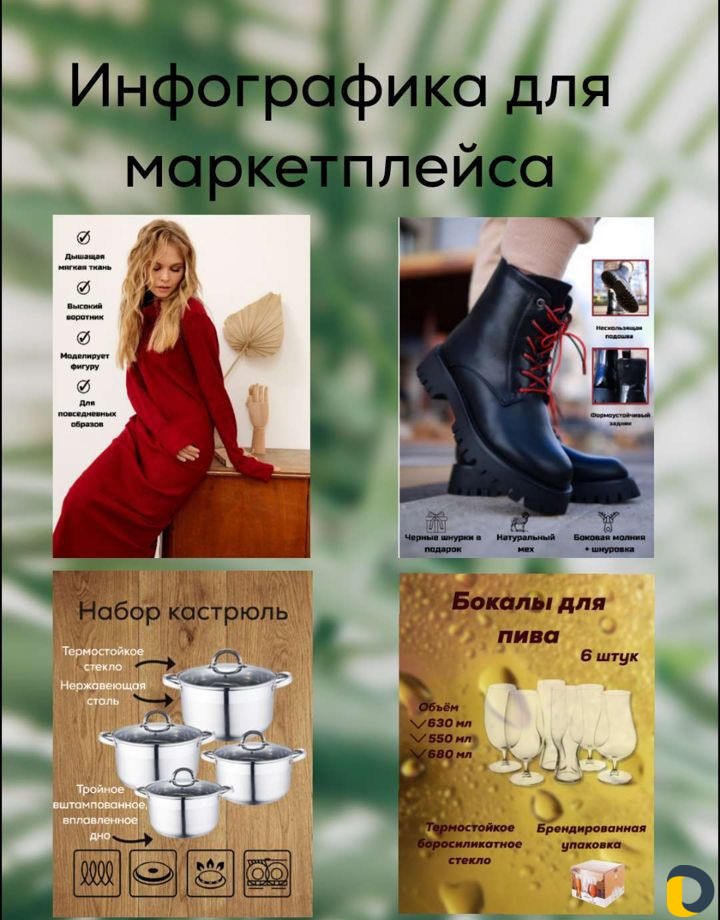 Инфографика для маркетплейсов