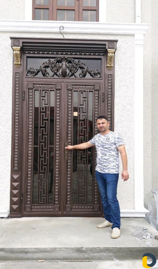 Изготавливаем Кованные двери ворота перила навес