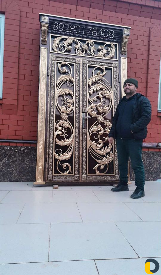 Изготавливаем Кованные двери ворота перила навес