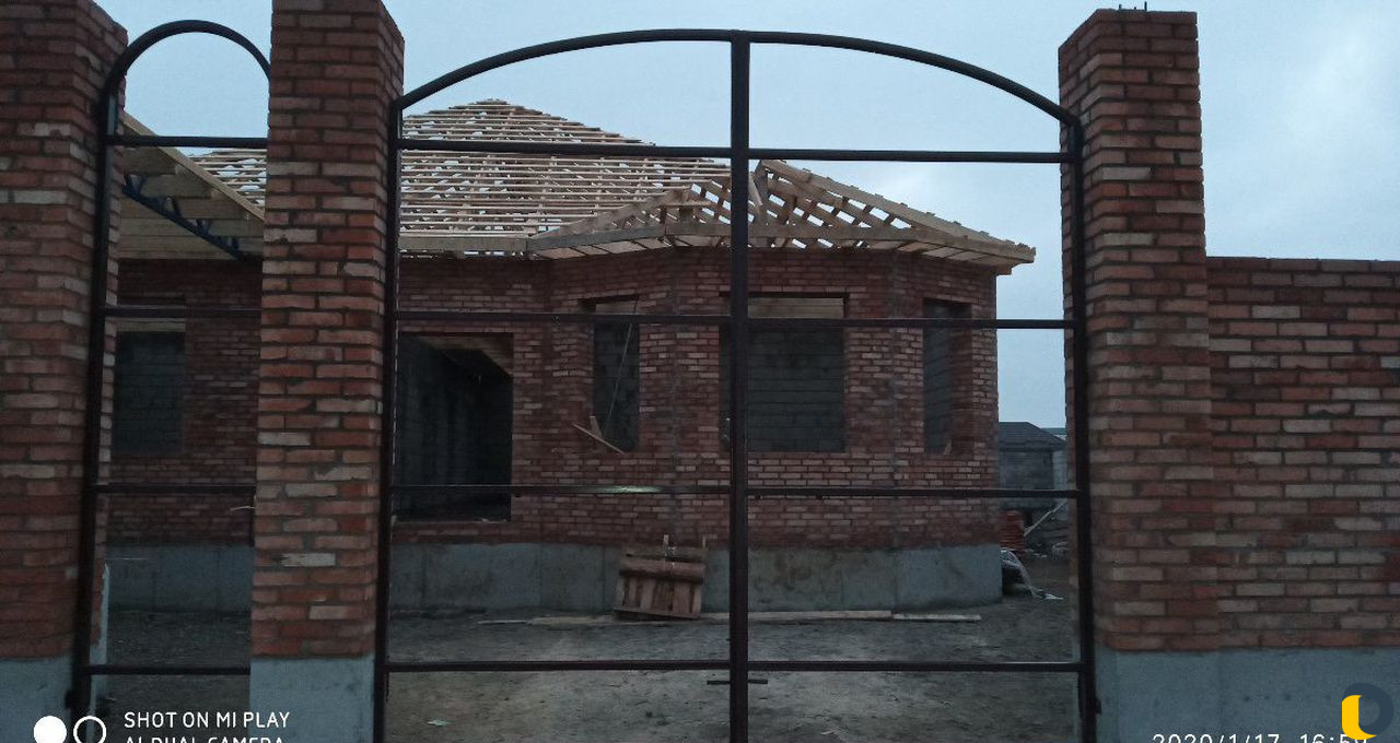 Изготовление фермы и скамейки перила