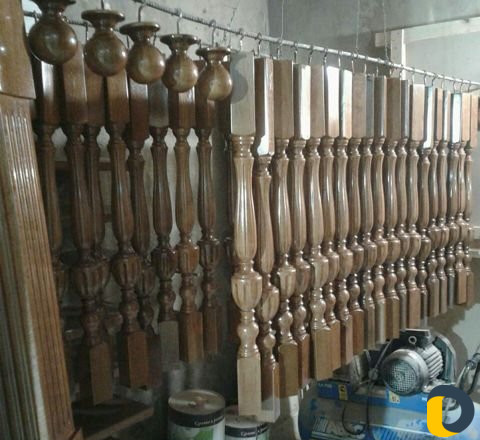Изготовление и установка деревянных лестниц и комп