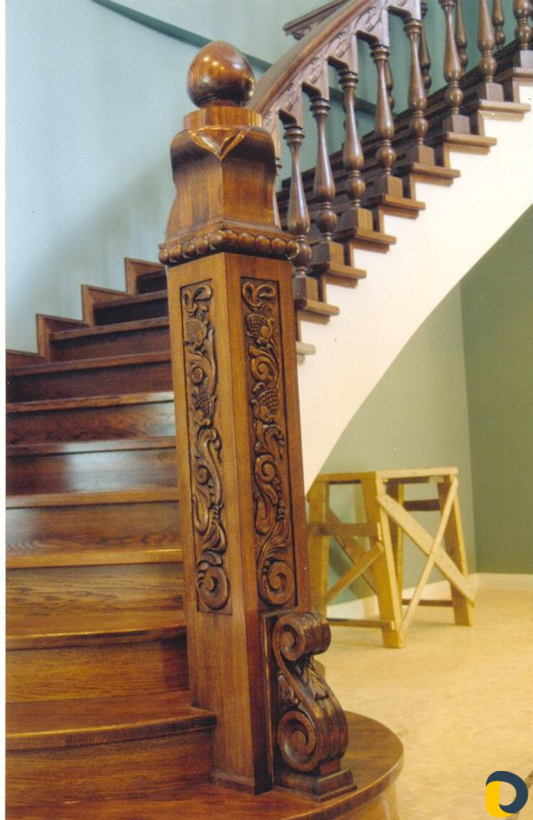 Изготовление и установка дверей и лестниц из масси