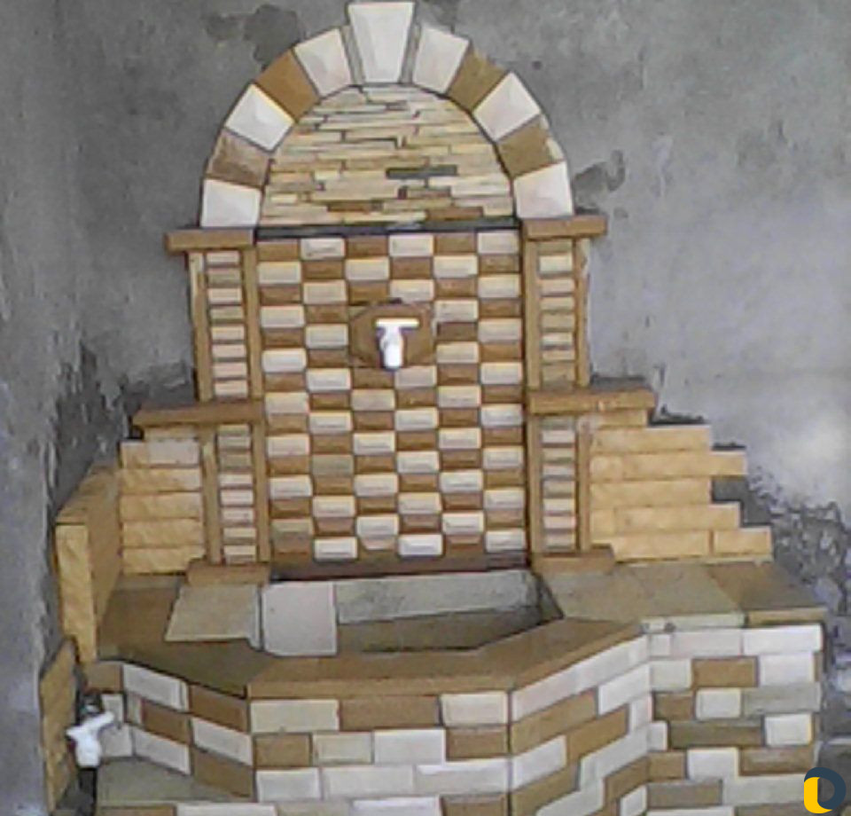 Изготовление и установка родников из натур. камня