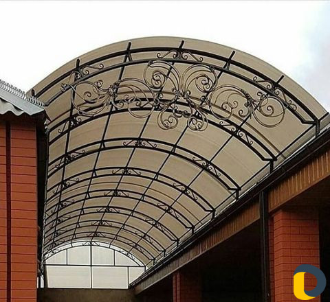 Изготовление любой сложности ворот, навесов, решёт