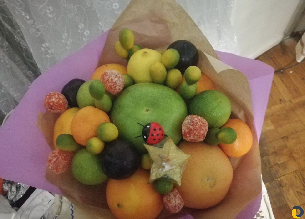 Изготовление вкусных букетов