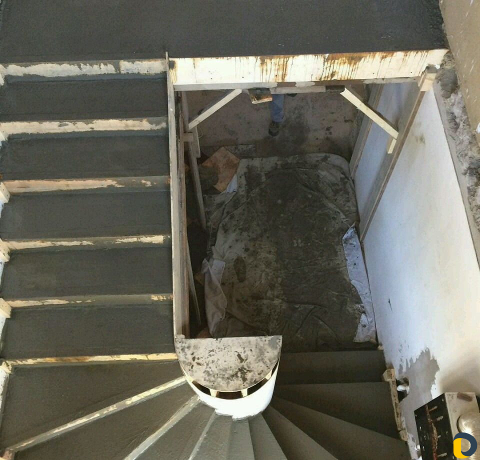 Изготовление ж-бетонных лестниц и арок любой сложн