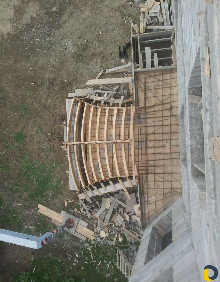 Изготовление ж-бетонных лестниц и арок любой сложн