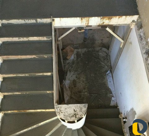 Изготовление ж-бетонных лестниц и арок любой сложн