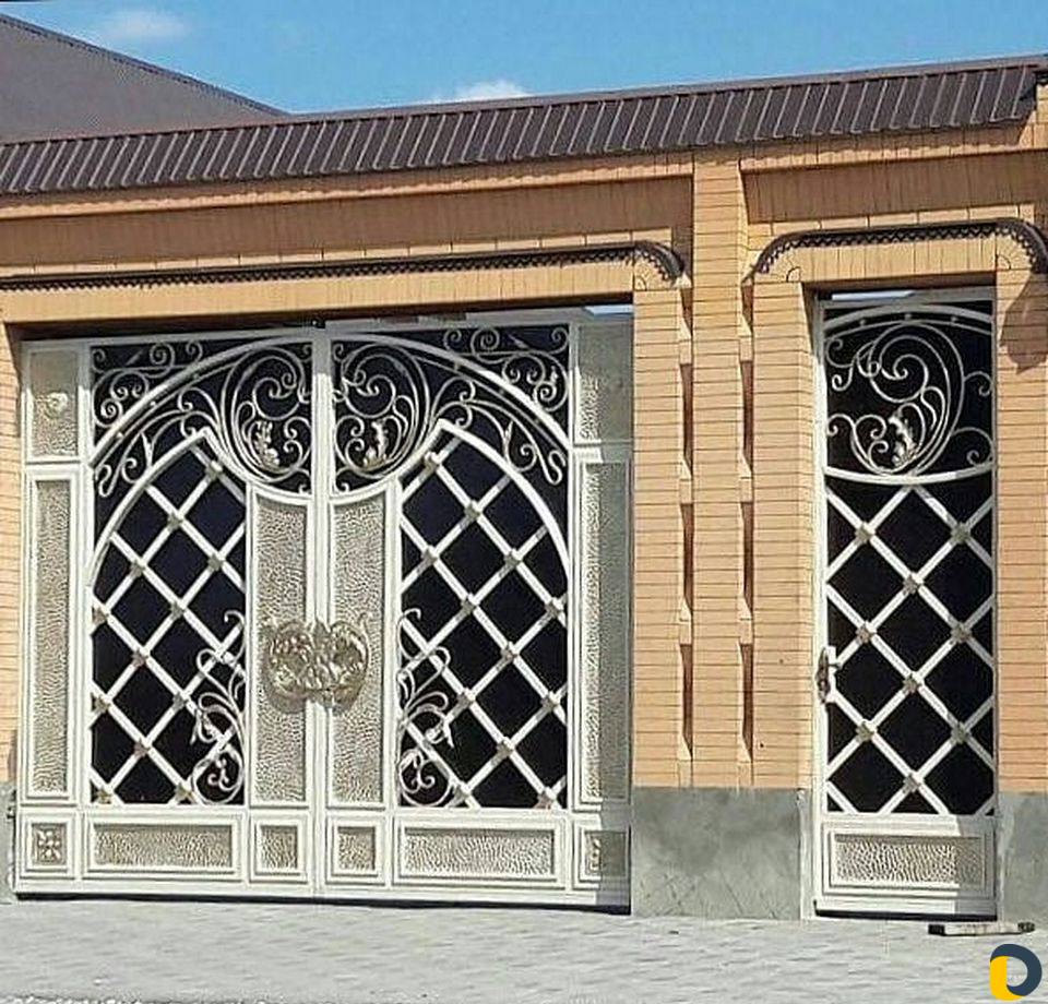 Изготовливаем ворота перила навесы козерки двери о