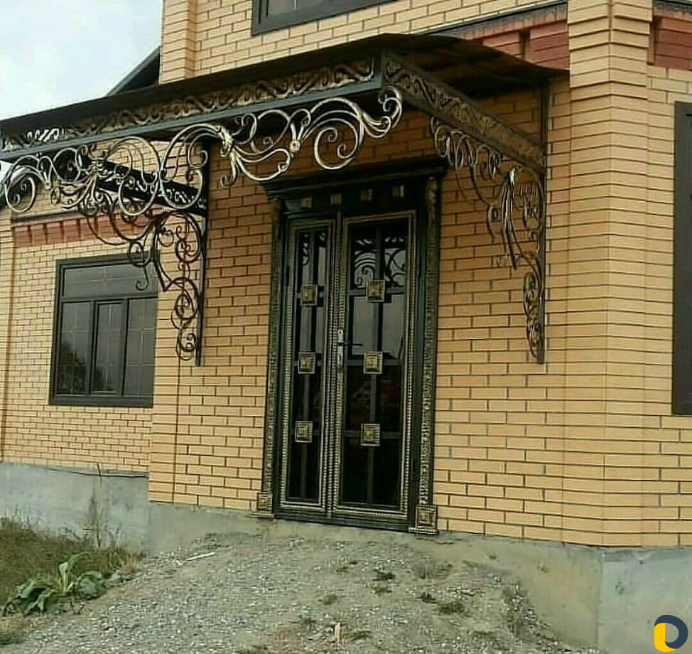 Изготовливаем ворота перила навесы козерки двери о