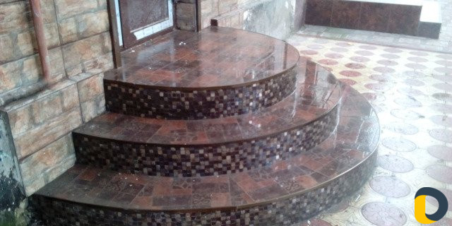 Кафель,штукатурка