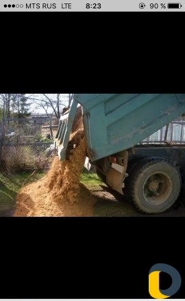 Камаз песка